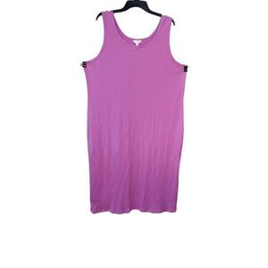 NWOT Terra & Sky Sleeveless fuchsia Dress Size 2X (20W-22W)!